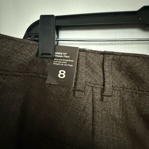 Express Brown Classic Flare Pants